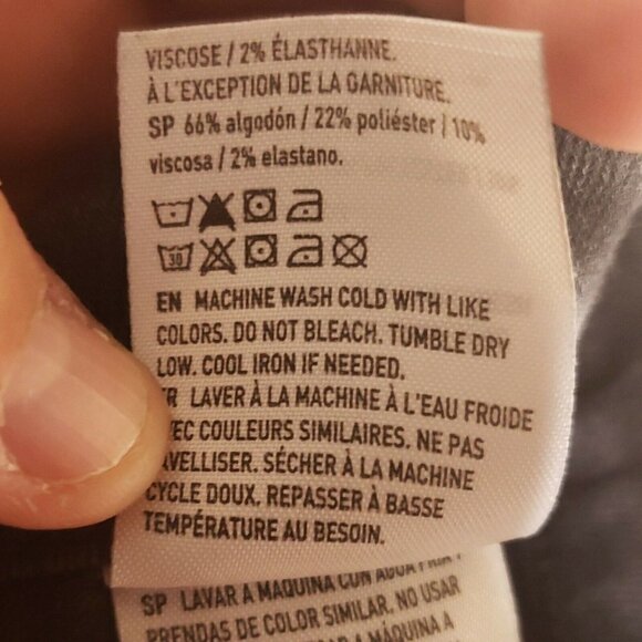 American Eagle Next Level Stretch Womens Black Dis - Picture 7 of 8